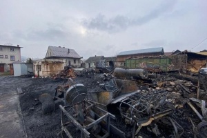 pożar w krempachach